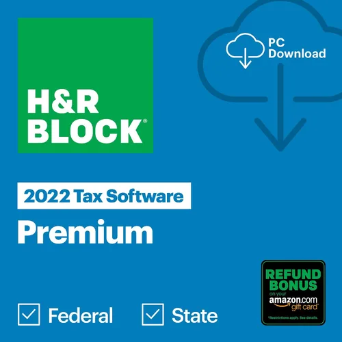 Vista 12 de H&R Block Software fiscal básico 2022 con oferta de bono de reembolso (exclusivo de mazón) [Descarga de Mac]