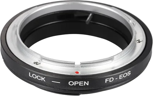 Vista 3 de TECKEEN Lente FD de aluminio a EOS EF Cámaras Lente Montaje Anillo Adaptador para Canon
