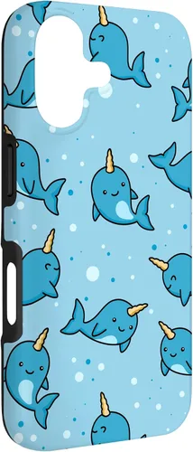 Vista 3 de Narwhal Gift Underwater Unicorn of The Sea Baby Narwhal Case for iPhone 17