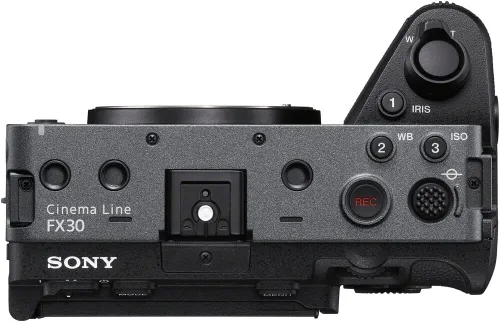 Vista 6 de Sony Cámara de cine digital FX30 con unidad de mango XLR (ILME-FX30) +