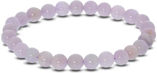 Vista 582 de Gem Avenue Handmade Round Bead Stretch Bracelet Unisex Natural Stone Beaded Jewelry for Men & Women, Elastic Wristband for Daily Wear