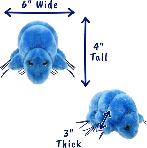 Vista 4 de Peluche de oso de agua (tardígrado) de Giant Microbes
