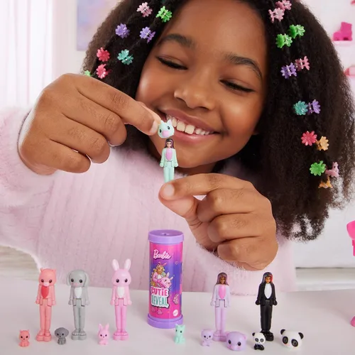 Vista 2 de Muñeca Barbie Mini Cutie Reveal Modelo Aleatorio