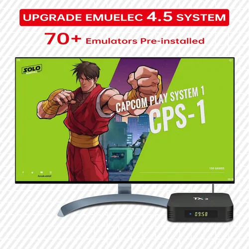 Vista 3 de Retro Game Console Built-in 90,000+ Classic Games, 4K HD Plug and Play Video Game Console, Hyper Base R1 Emulator Console 70+ Emulator Compatible