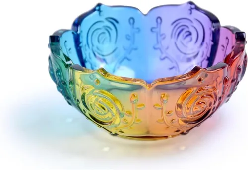 Vista 3 de Molde de fundición de resina de tazón, molde de fundición de resina de silicona para soporte de vela de joyería con forma de flor