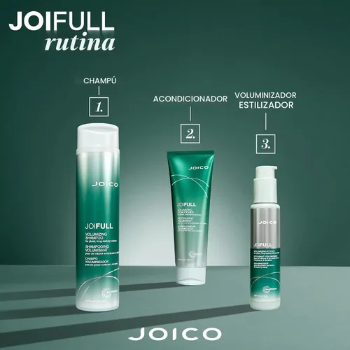 Vista 5 de Joico JoiFULL Volumizing Shampoo For Fine, Thin Hair Add Instant Body Long-Lasting Fullness For Thicker Bouncier Hair Boost Shine With