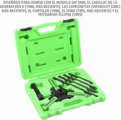 Vista 6 de OEMTOOLS 25090 Kit de extractor de equilibrador armónico, extractor ajustable de 3 mandíbulas que se adapta a la mayoría de vehículos de modelos