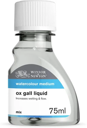 Vista 14 de Winsor & Newton – Lienzo para pintura al aceite agua color medio de buey líquido, 75 ml Aquapasto