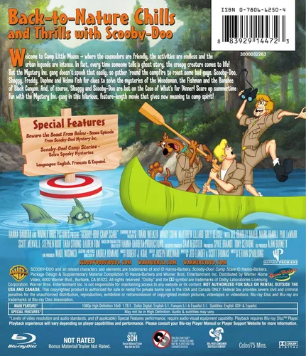 Vista 2 de Scooby-Doo! Camp Scare Blu-ray