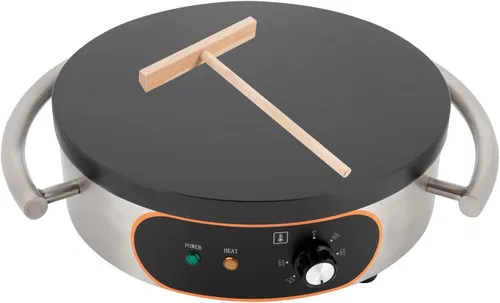 Vista 6 de Máquina eléctrica comercial del fabricante del crepé,Máquina para hornear panqueques,Bandeja de crepé eléctrica antiadherente sola temperatura