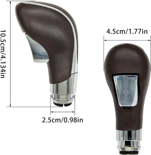 Vista 3 de Flylin - Pomo de cambio de marchas automático para coche, pomo de cambio de marchas con cubierta, mango de palanca de cambios para Buick GM ZR Regal