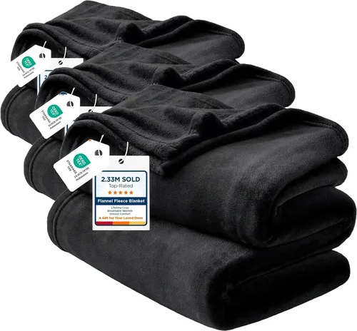 Vista 57 de Bedsure GentleSoft Bedding Manta de Vellón para Niñas y Niños - Mantas Pequeñas Suaves, Acogedoras y Bonitas para Viajes, 43x55 Pulgadas, Blanco