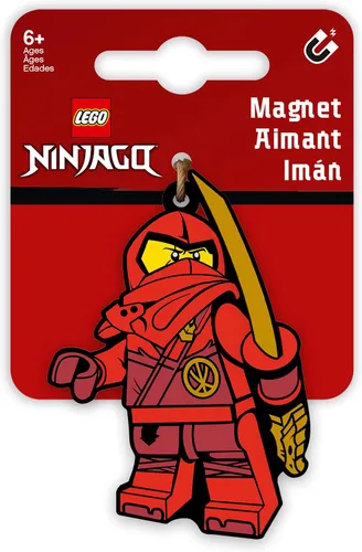Vista 5 de LEGO Imán de silicona Ninjago - Kai (53347)