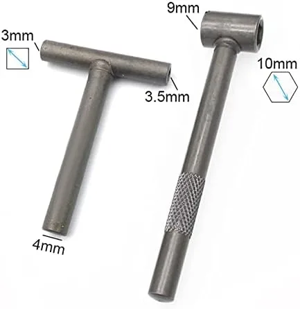 Vista 2 de Herramienta de ajuste de válvula Tappet Llave de ajuste de acero al carbono para Gy6 50 150cc