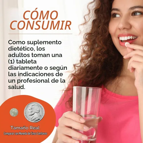Vista 2 de Best Naturals Vanadio 2 mg con Polinato de Cromo 200 mcg 180 Comprimidos