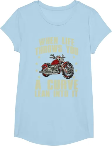 Vista 82 de Funny Motorcycle Racer Design for Men Women Motorcycle Lover T-Shirt Asphalt Grey