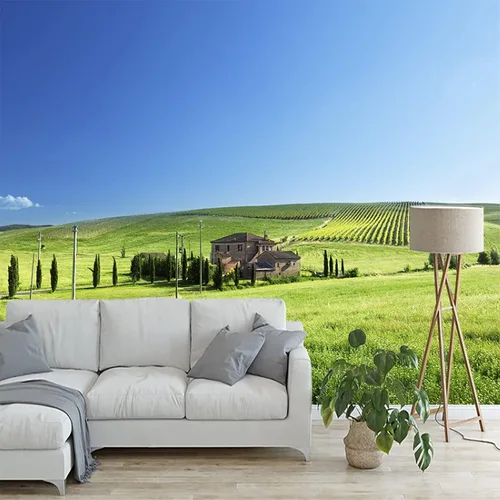 Vista 11 de Papel tapiz 3D de gaviota de playa, papel tapiz de globo de aire caliente de coco, murales panorámicos extraíbles, adecuado para decoración