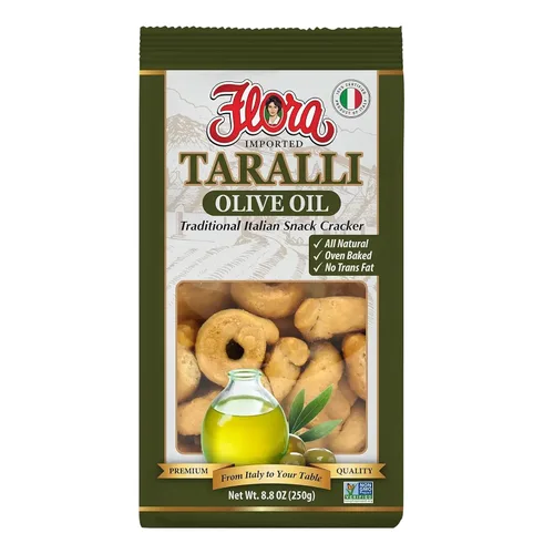 Vista 5 de Taralli importado de flora (pimienta negra)