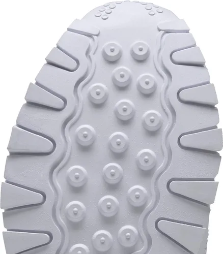 Vista 5 de Reebok Tenis clásicos unisex de cuero para niños, Claro