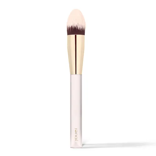 Vista 5 de Jouer Essential Travel - Cepillo de maquillaje cosmético para viajes, cerdas sintéticas suaves, sin crueldad, gluten ni parabenos, apto