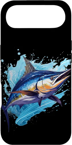 Vista 26 de Funda para iPhone 12 Pro Max con peces marinos para amantes de los pescadores y Marlin
