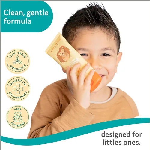 Vista 5 de T is for Tame Gel Domador – Gel de peinado para cabello de bebés niños y niñas para el control del encrespamiento y cabellos sueltos – Natural