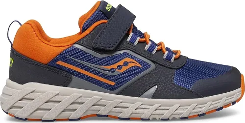 Vista 3 de Saucony Unisex-Child Wind Shield Alternative Closure 2.0 Running Shoe