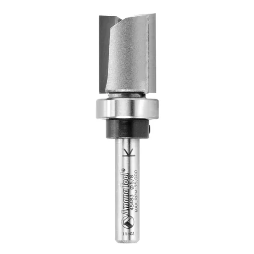 Vista 7 de Amana Tool 45487 - Broca de carburo con punta de carburo, 45487, vástago de 1/2 x 1/4 pulgadas con rodamiento de bolas superior