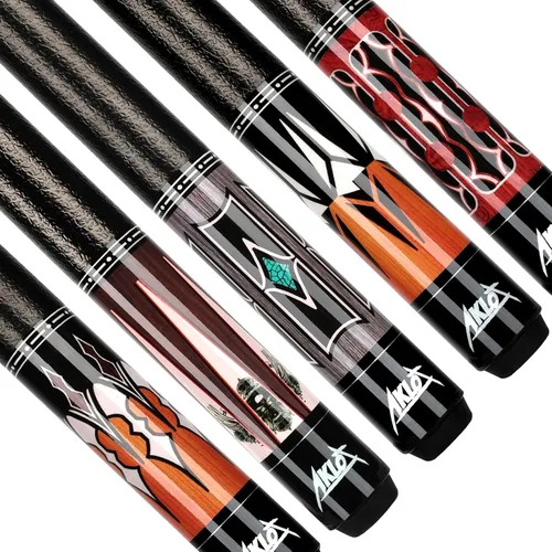 Vista 11 de AKLOT Pool Cue Sticks for Adults,Super Straightened Up 58'' 18 19 20 21oz Negro