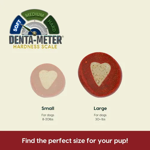 Vista 3 de ARK NATURALS Soft Shield Protection+ Pasta de dientes sin escobillas, masticables dentales para perros para razas grandes, detiene la placa