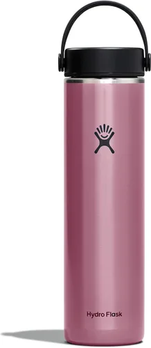 Vista 18 de Hydro Flask 24 Oz Botella de agua de la serie Trail ligera con tapa Flex ancha Obsidian - Botella de agua para senderismo
