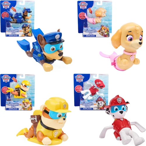 Vista 7 de SwimWays Paw Patrol Paddlin' Pups - Juguetes de piscina y juegos al aire libre, juguetes de baño y suministros para fiesta de piscina para niños