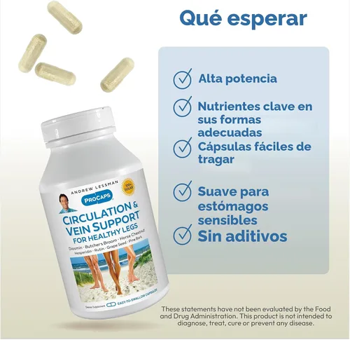 Vista 4 de Apoyo para la circulación y las venas, para piernas saludables, 1