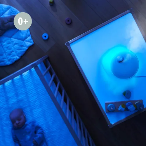Vista 5 de Babymoov Wave - Humidificador 3 en 1 para bebé, fácil limpieza, llenado superior, capacidad XL para dormitorio grande y guardería, luz nocturna