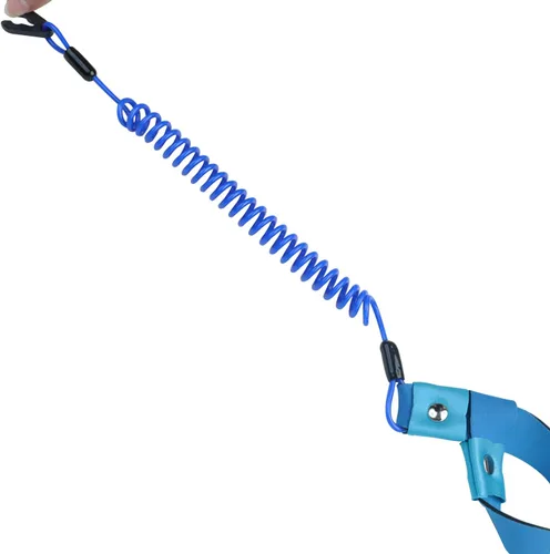 Vista 9 de Cordón de Interruptor de Parada de Emergencia para Barco Adecuado para Yamaha Jet Ski Waverunner, Ajuste Universal, Azul, Paquete de 1, Tirador