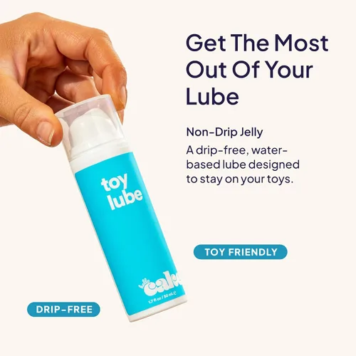 Vista 5 de Hello Cake Lubricante de juguete en aerosol, lubricante personal espeso a base de agua para usar con juguetes para adultos, lubricante en gel sin