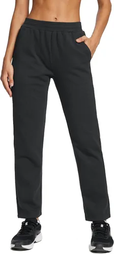 Vista 5 de BALEAF - Pantalones elásticos de viaje con bolsillos con cremallera, pantalones de golf y atléticos de cintura alta con FPU50+ para trabajo y uso
