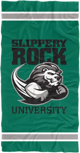 Vista 227 de LOGOVISION Manta Abilene Christian University, 30 x 60 pulgadas, logotipo primario CottonFront/PolyBackBeachTowel