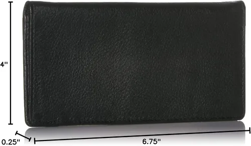 Vista 21 de Siskiyou Sports Women's Leather Checkbook Cover