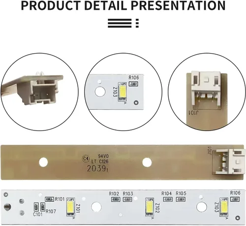 Vista 3 de WR55X26671 PS11767930 AP6035586 GE Tablero de luz para refrigerador (2)