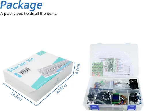 Vista 7 de Freenove Super Starter Kit para Raspberry Pi Pico (incluido), microcontrolador Cortex-M0+ de doble núcleo, tutorial detallado de 588 páginas, 177