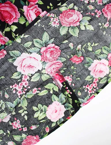 Vista 267 de Vestido de verano para niña, de algodón, con diseño floral