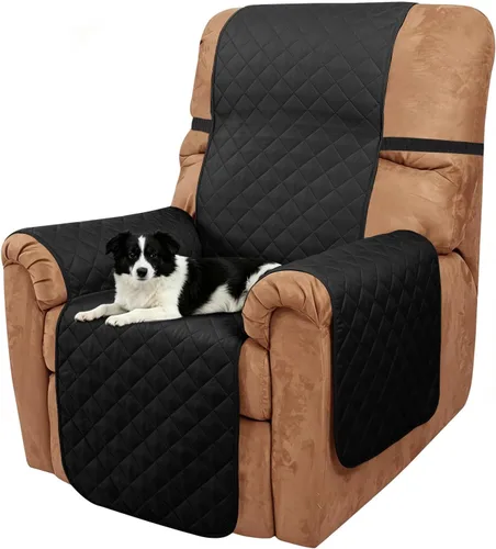 Vista 79 de Fundas para Silla Reclinable Reversibles Funda de Sofá para Mascotas Protector de Muebles Lazy Boy (Silla 23'', Beige/Beige)