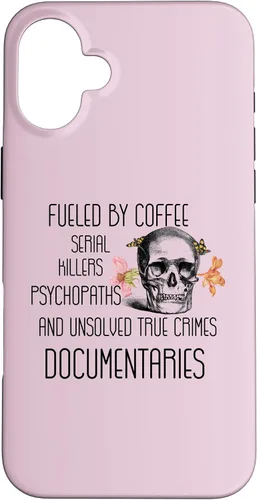 Vista 22 de Funda para iPhone 11 Coffee Serial Killers Psychopaths and Unsolved True Crimes