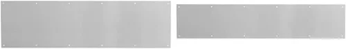 Vista 7 de Prime-Line Placa de aluminio para puerta (10 x 34 pulgadas) y placa de empuje de puerta (4 x 16 pulgadas)