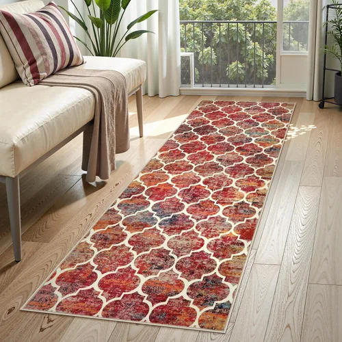 Vista 41 de Lahome Alfombras marroquíes lavables de 2 x 3 pies, alfombra de área pequeña de 2 x 3, antideslizante, alfombra de cocina, suave, no desprende