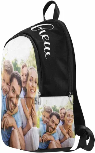 Vista 201 de Texto personalizado Elefante desgaste gafas mochila mochila mochila casual Daypack bolsa para mamá niñas, color86-4, Mochilas Daypack