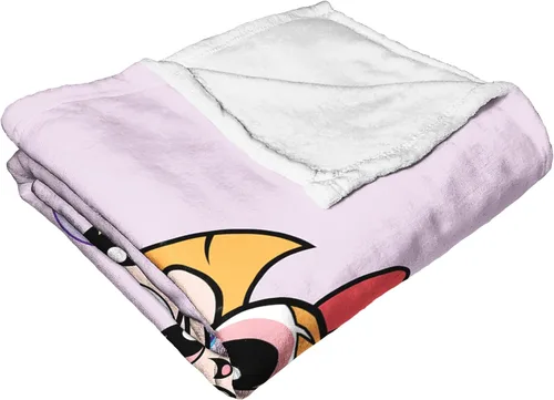 Vista 3 de Northwest Powerpuff - Manta de seda táctil para niñas, 50 x 60 pulgadas, Birthday Bash The Baddie