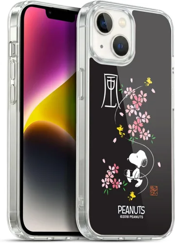 Vista 96 de Carcasa de gel para iPhone 7 Plus/iPhone 8 Plus, diseño de Snoopy Oriental de Peanuts, Badges