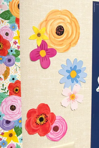 Vista 6 de Teacher Created Resources Acentos de flores silvestres - Tamaños surtidos (TCR6595)